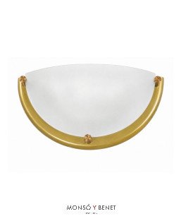 APLIQUE PARED E-46-ORO 1X60W.