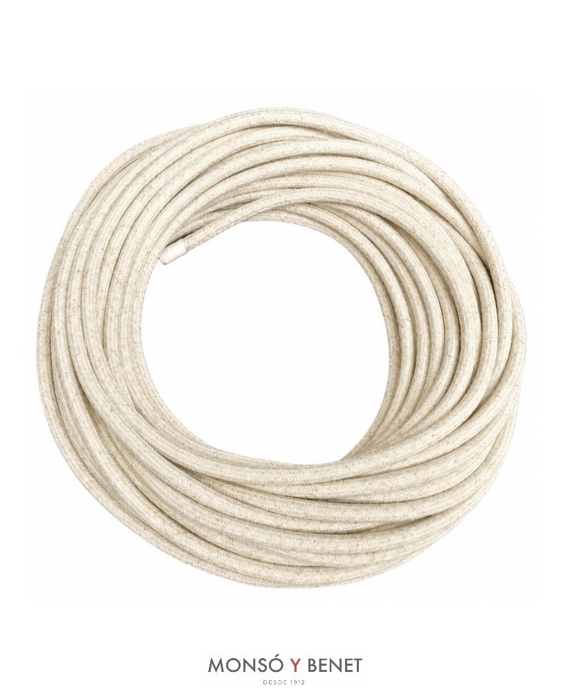 ROLLO 25M.TEXTIL 2X0.75 LINO