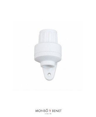 PORTALAMPARAS CODO No. 1022 BLANCO