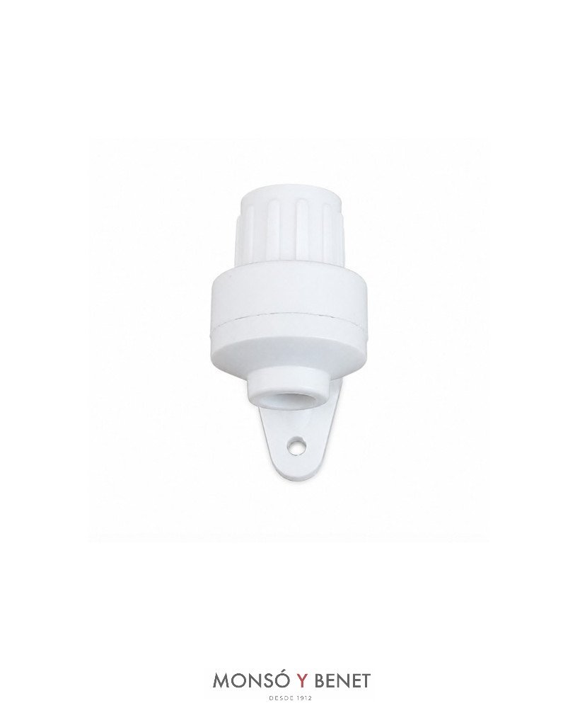 PORTALAMPARAS CODO No. 1022 BLANCO