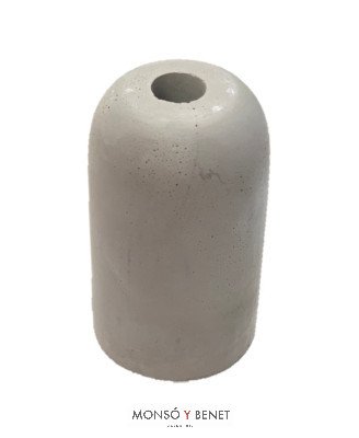 PORTALAMPARAS HORMIGON E27 No. 12256