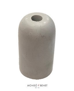 PORTALAMPARAS HORMIGON E27 No. 12256