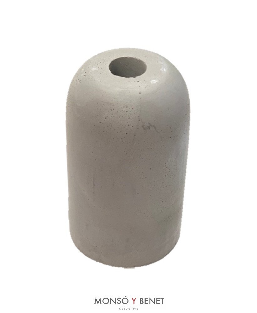 PORTALAMPARAS HORMIGON E27 No. 12256