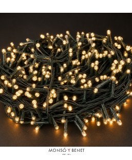 GUIRNALDA 1000 LED CÁLIDOS PROGRAMABLE IP44 D90199