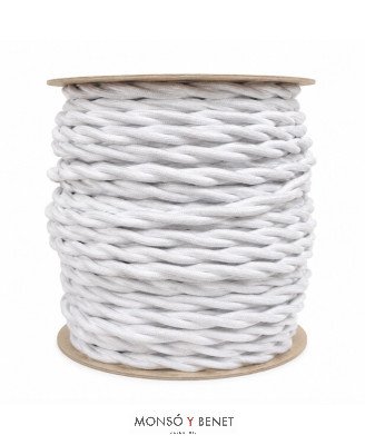 ROLLO 100M.TRENZADO 3X1 BLANCO