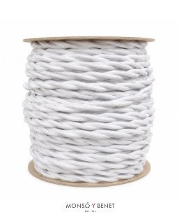 ROLLO 100M.TRENZADO 3X1 BLANCO
