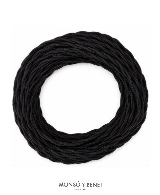ROLLO 25M.TRENZADO 2X1 NEGROO