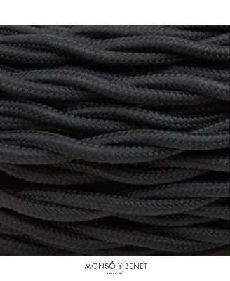 ROLLO 25M.TRENZADO 3X1 NEGRO