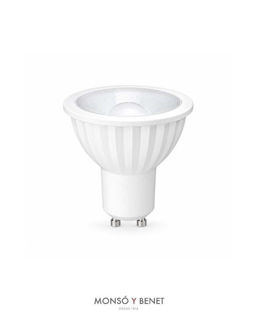 BOMBILLA LED DICROICA 50mm. LAES 230V 06L22U GU10 24º 2200K
