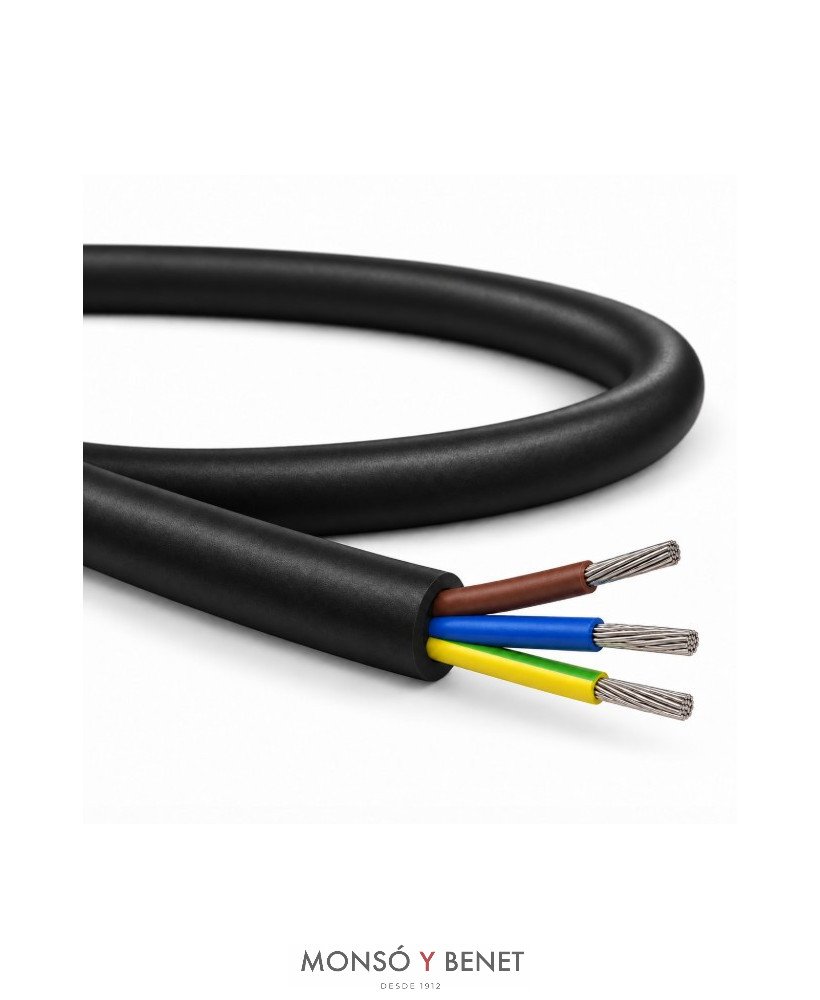 METROS MANGUERA 3X2.5 NEGRO