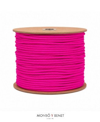 ROLLO 100M.TEXTIL 2X0.75 FUCSI.70