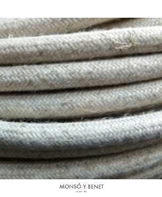 ROLLO 100M.TEXTIL 2X0.75 LINO