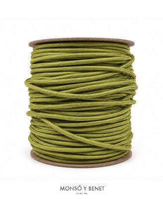 ROLLO 100M.TEXTIL 2X0.75 VERDE 18