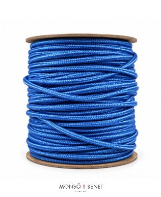 ROLLO 100M.TEXTIL 2X0.75 AZUL 75