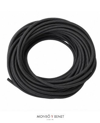 ROLLO 25M.TEXTIL 2X1 NEGRO 41