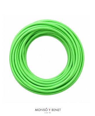 ROLLO 25M.TEXTIL 2X0.75 FOSFOVERDE