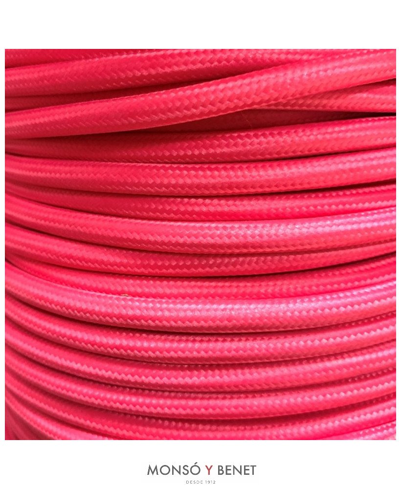 ROLLO 25M.TEXTIL 2X0.75 FOSFOFUCSIA